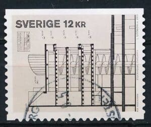 Sverige AFA 2893 Stemplet