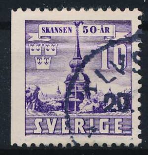 Sverige AFA 289Cv Stemplet