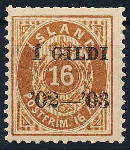 Island AFA 29B Postfrisk