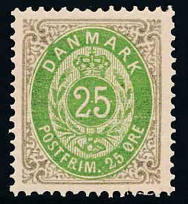 Danmark AFA 29 Ubrugt ATT