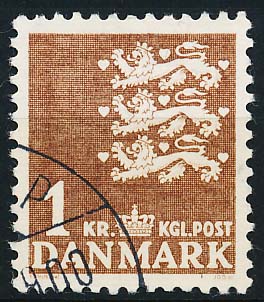 Danmark AFA 293 Stemplet
