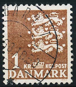 Danmark AFA 293F Stemplet