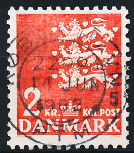 Danmark AFA 294F Stemplet