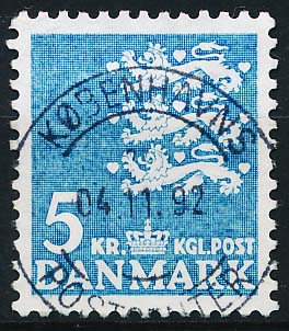 Danmark AFA 295F Stemplet