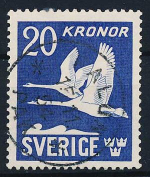 Sverige AFA 296 Stemplet