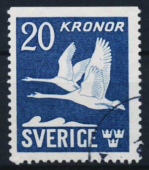 Sverige AFA 296Co Stemplet