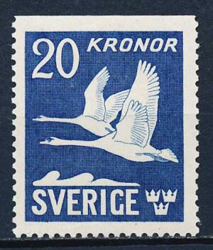 Sverige AFA 296Co Ubrugt