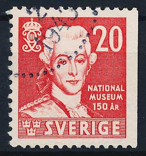 Sverige AFA 297Ch Stemplet