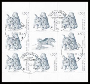 Grønland Småark AFA 03 Stemplet