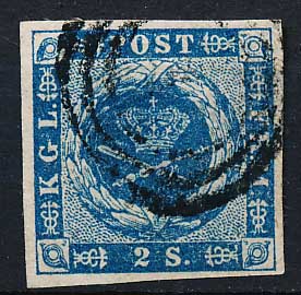 Danmark AFA 03 Stemplet