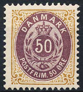 Danmark AFA 30By Postfrisk