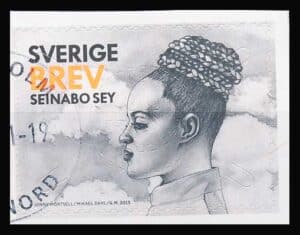 Sverige AFA 3001 Stemplet