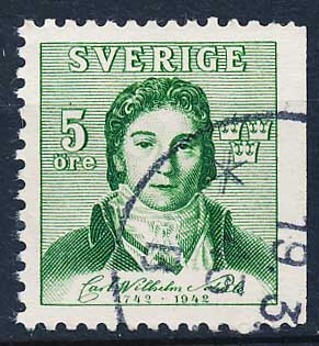 Sverige AFA 301Ch Stemplet