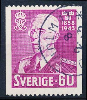 Sverige AFA 305 Stemplet