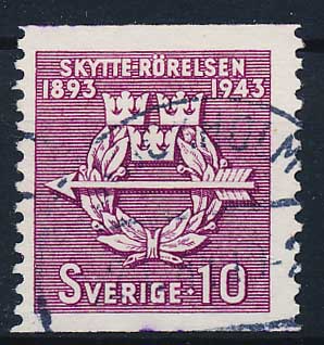 Sverige AFA 306 Stemplet