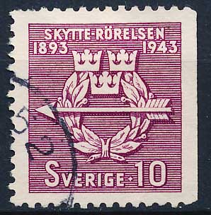 Sverige AFA 306Ch Stemplet