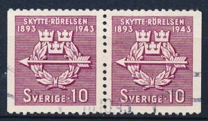 Sverige AFA 306Cv+306Ch Stemplet