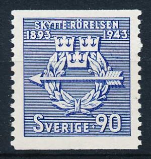 Sverige AFA 307 Postfrisk