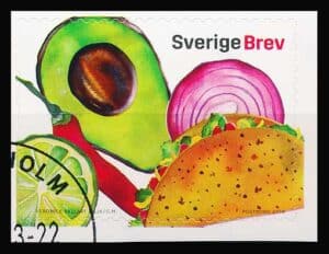Sverige AFA 3076 Stemplet