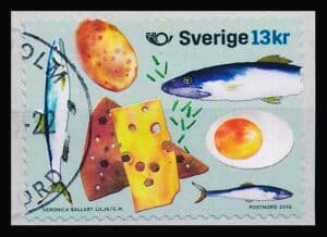 Sverige AFA 3079 Stemplet