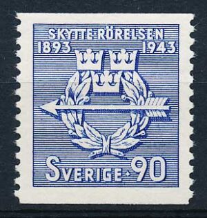 Sverige AFA 307 Ubrugt
