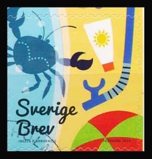 Sverige AFA 3089 Stemplet