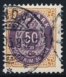 Danmark AFA 30Cy Stemplet