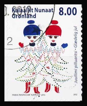 Grønland AFA 631E Stemplet