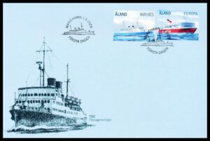 Åland FDC AFA 312+313
