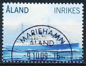 Åland AFA 312 Stemplet