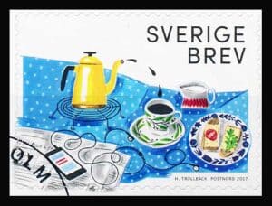 Sverige AFA 3124 Stemplet