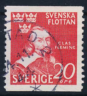 Sverige AFA 313 Stemplet
