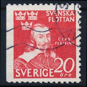 Sverige AFA 313Cv Stemplet