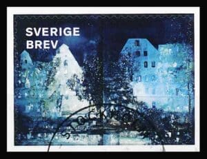 Sverige AFA 3158 Stemplet