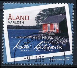 Åland AFA 317 Stemplet