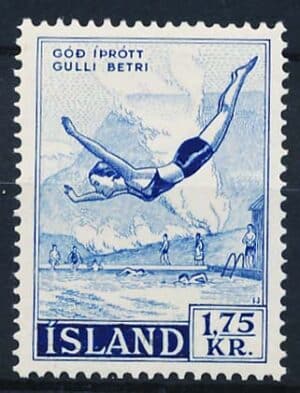 Island AFA 316 Postfrisk