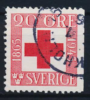 Sverige AFA 317Ch Stemplet