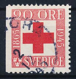 Sverige AFA 317Cv Stemplet