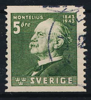 Sverige AFA 308 Stemplet