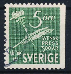 Sverige AFA 318Ch Stemplet