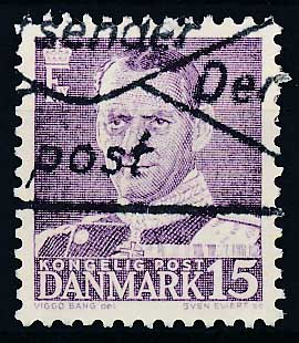 Danmark AFA 319ay Stemplet