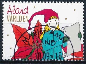 Åland AFA 319 Stemplet