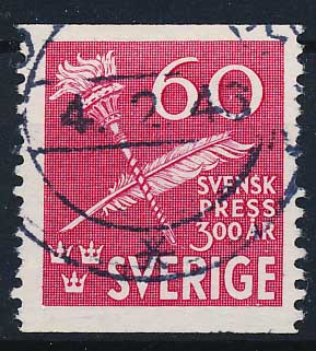 Sverige AFA 319 Stemplet