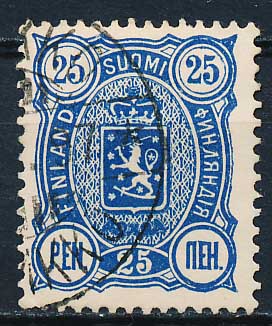 Finland AFA 031B Stemplet