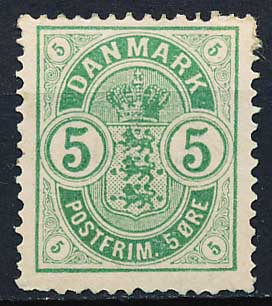Danmark AFA 32 Ubrugt
