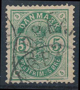 Danmark AFA 32 Stemplet