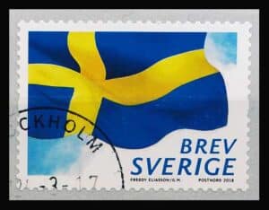 Sverige AFA 3205 Stemplet