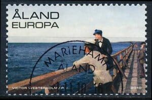 Åland AFA 321 Stemplet