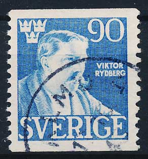 Sverige AFA 321 Stemplet