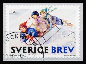 Sverige AFA 3224 Stemplet